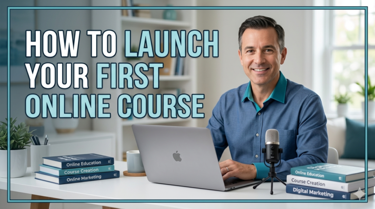 How to Launch Your First Online Course